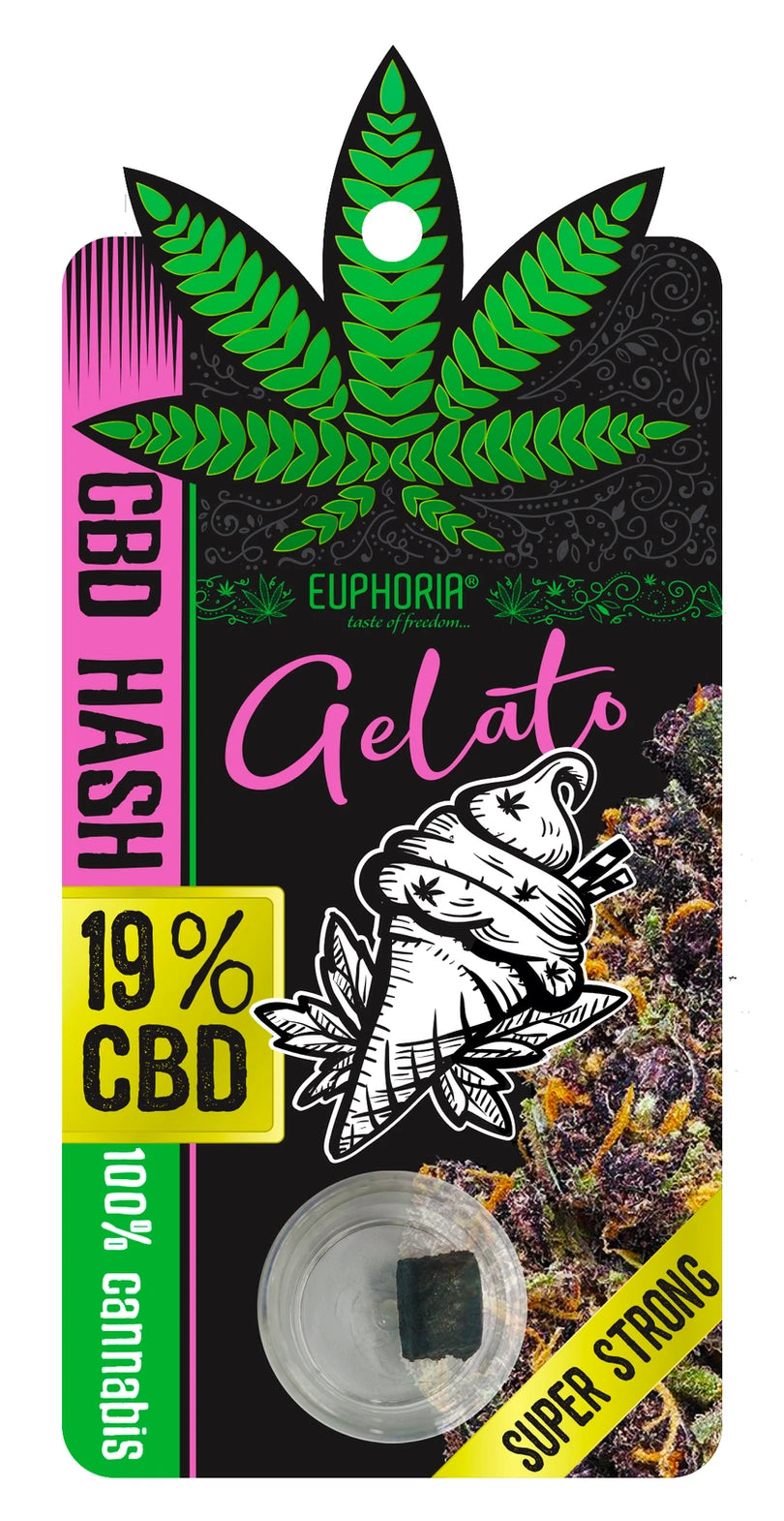 Super Strong Gelato CBD: Der perfekte Mix aus Geschmack und Wirkung