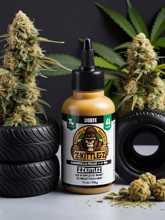 Gorilla Glue #4 x Zkittlez – Die fruchtige Kraft