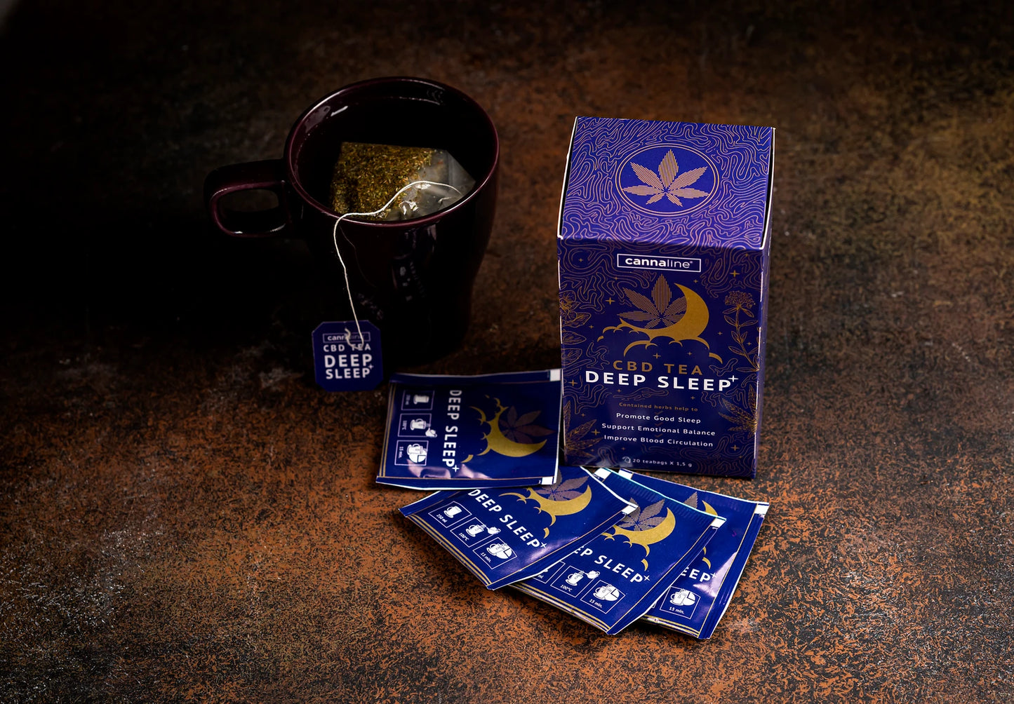 Der Schlüssel zu einer erholsamen Nacht: CBD Tea Deep Sleep